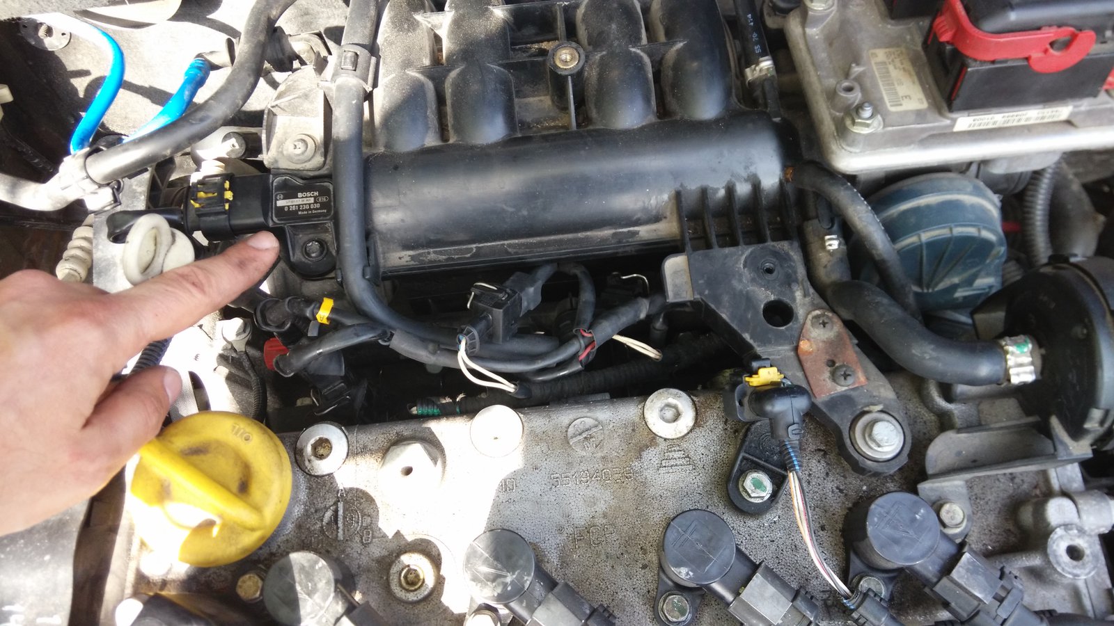 Technical - Grande Punto 1.4 16V 95Hp Map Sensor | The Fiat Forum